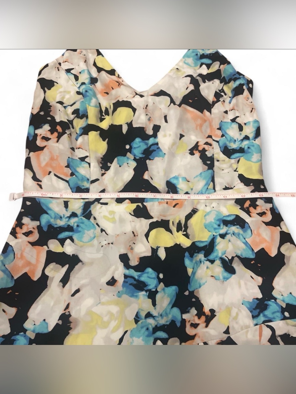 Parker Silk Floral Spaghetti-Strap Mini Dress - Black Multi Woman’s Y2K Luxury - Picture 7 of 8